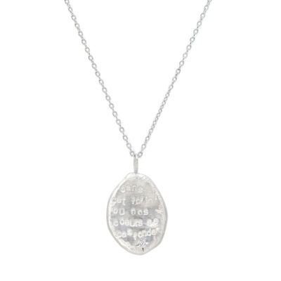 Collier Amour Baudelaire argent -2