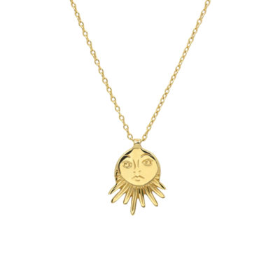Collier Petit Soleil vermeil