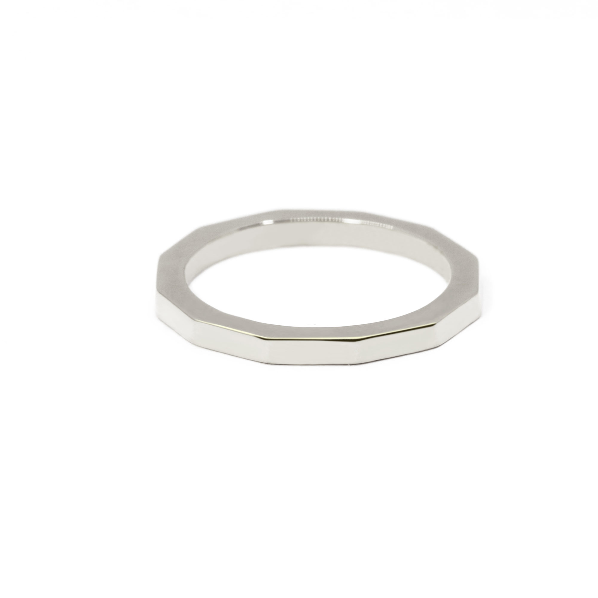 Alliance Julie 2.00mm or blanc 12 facettes