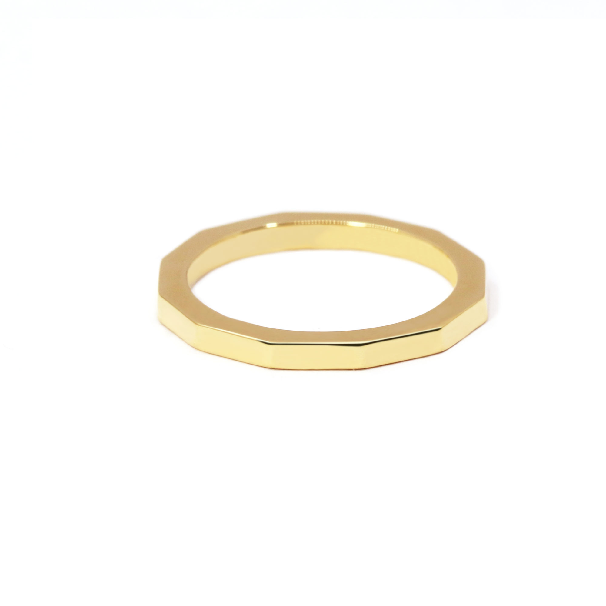 Alliance Julie 2.00mm or jaune 12 facettes