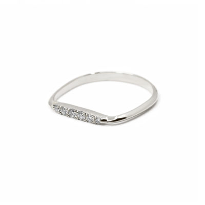 Alliance Urban Tribe or blanc et diamants 2
