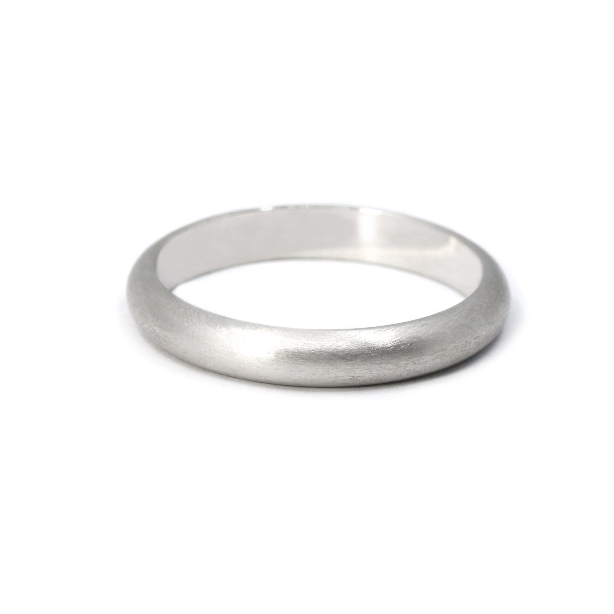Alliance homme Felipe poli 3.50mm or blanc brossé
