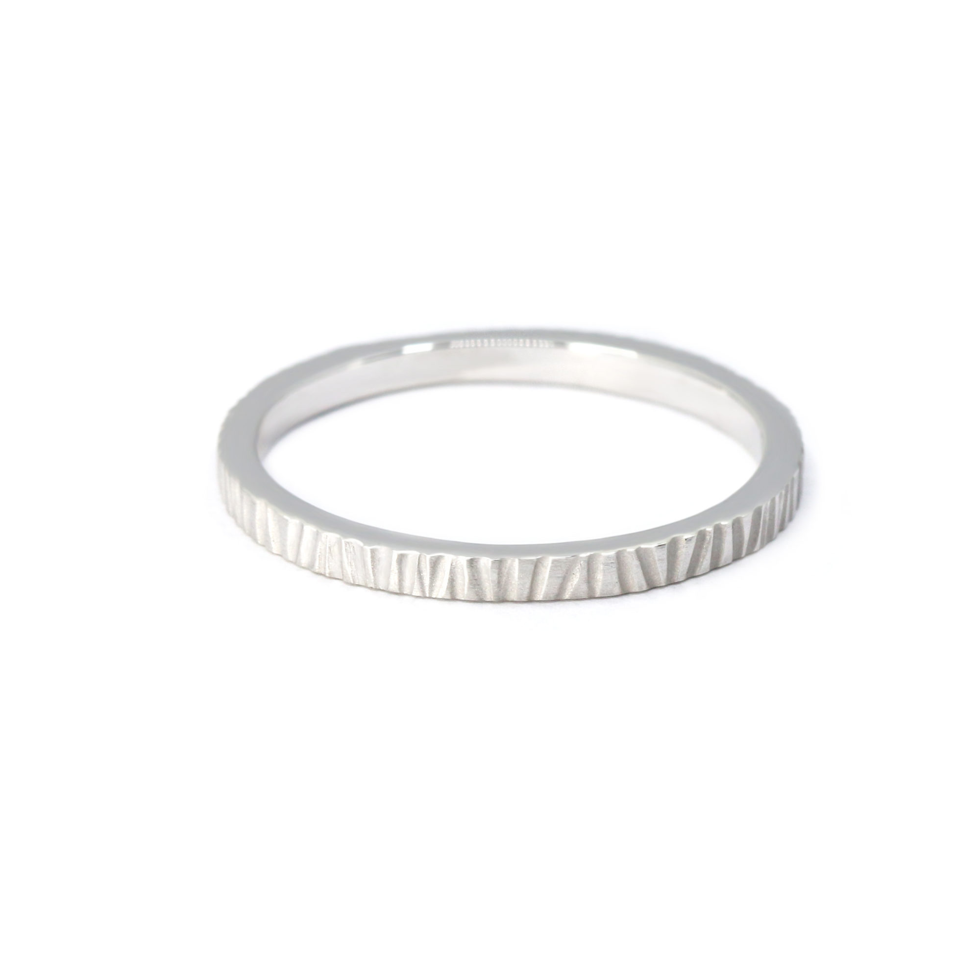 Alliance homme Florentin 2mm or blanc