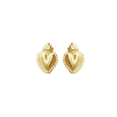 Puces d'oreilles ExVoto petites vermeil