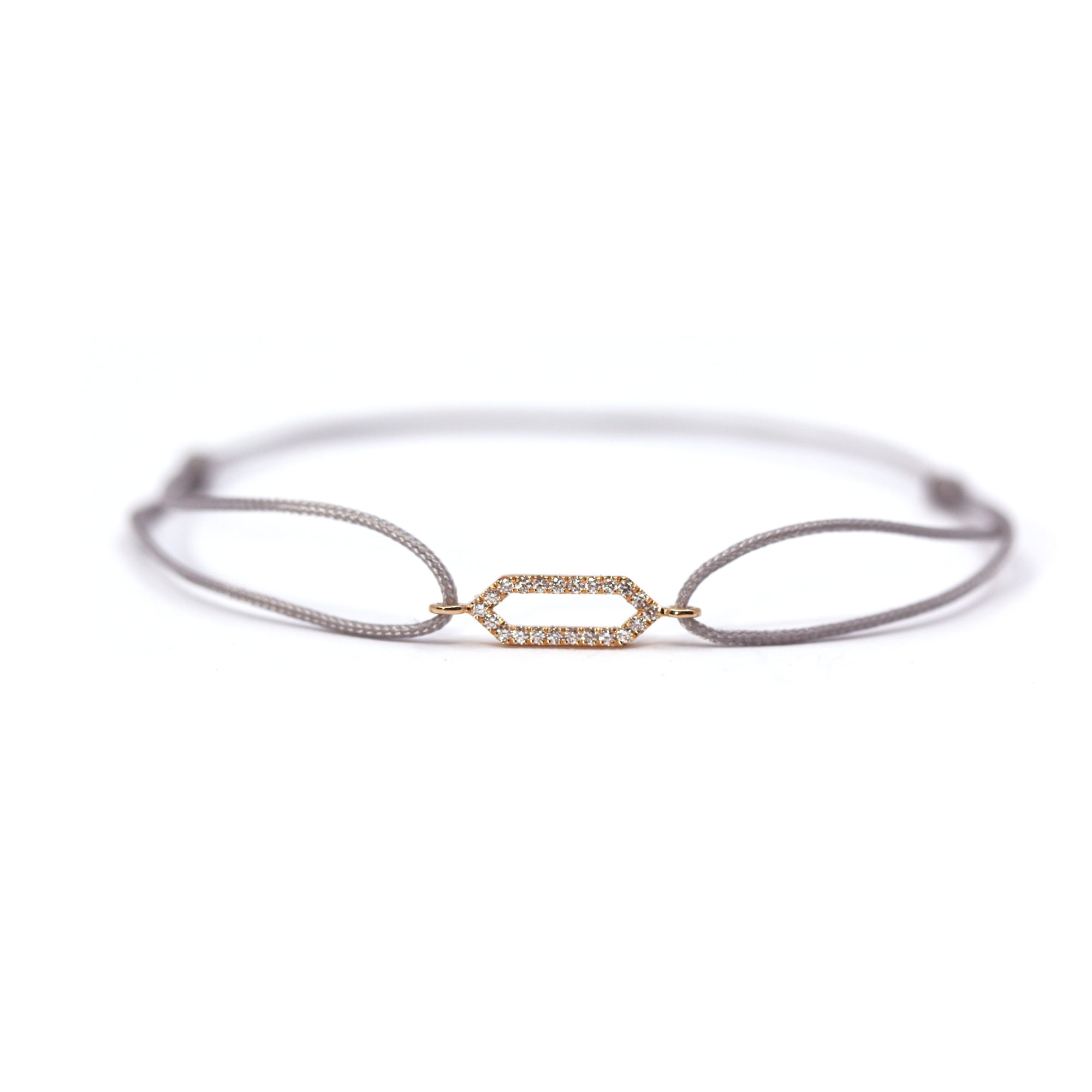 bracelet mini Zellige or rose